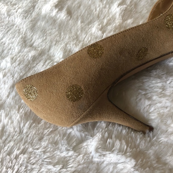 Kate Spade Polka Dot Peep Toe Heels - Picture 6 of 7